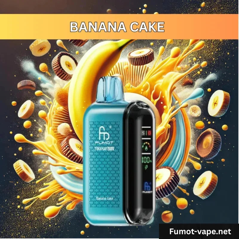 Tornado Vape 20000 - Banana Cake