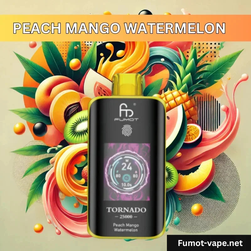 Tornado Vape 25000 - Peach Mango Watermelon