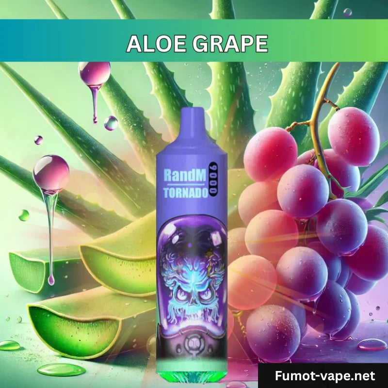 Tornado Vape 9000 - Aloe Grape
