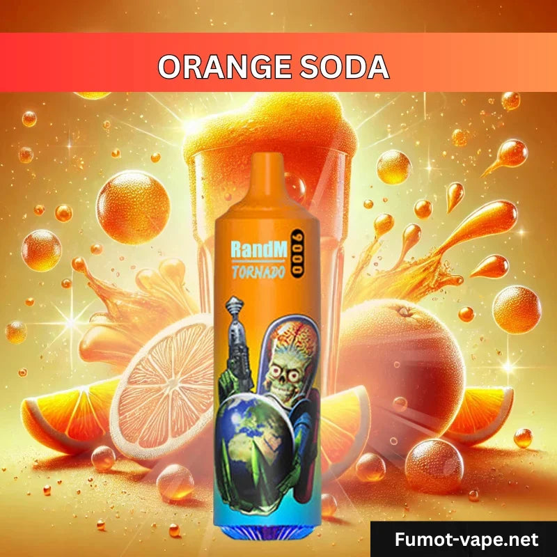 Tornado Vape 9000 - Orange Soda