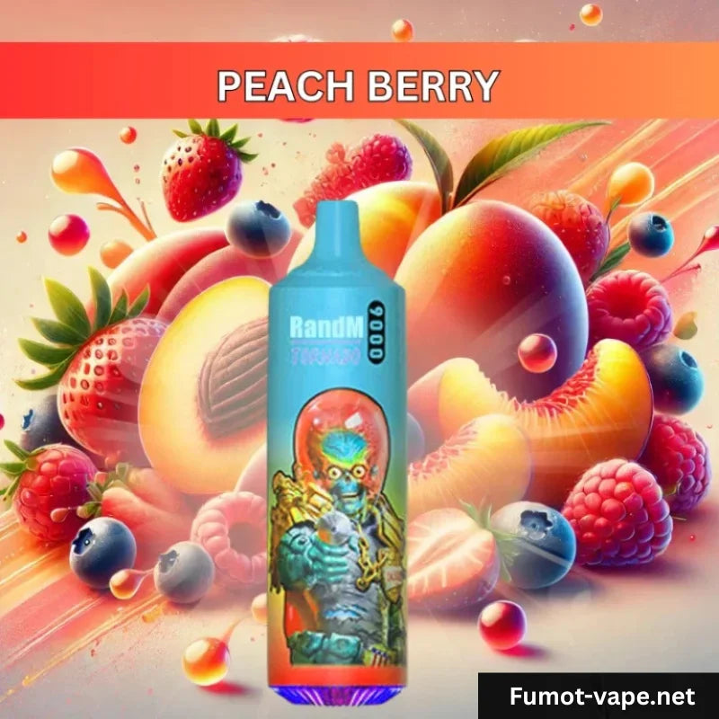 Tornado Vape 9000 - Peach Berry