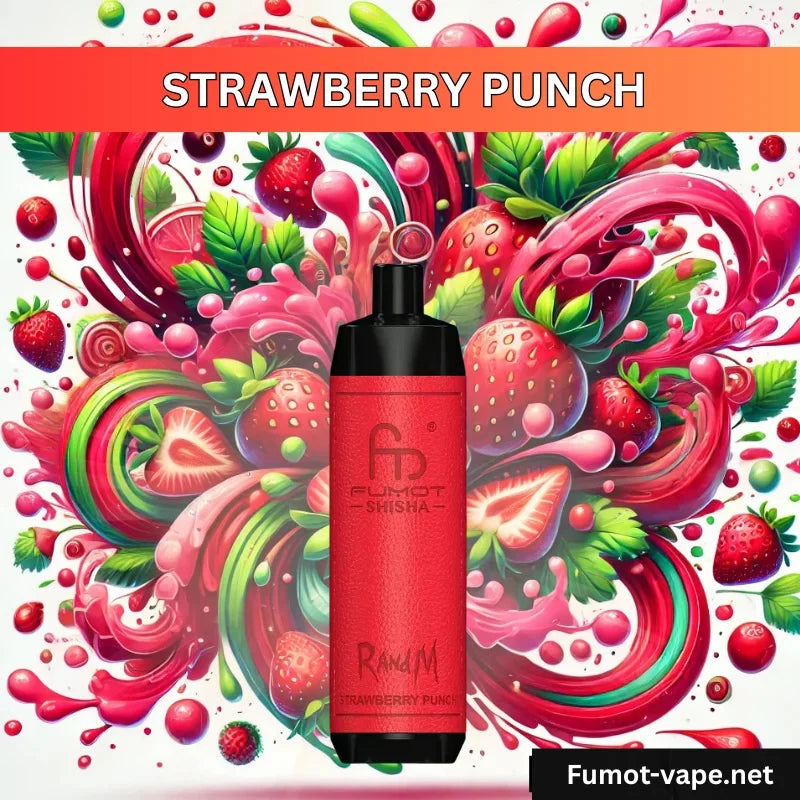 Shisha 10000 - Strawberry Punch