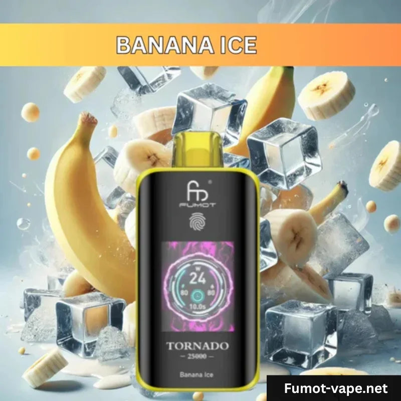 Tornado Vape 25000 - Banana Ice
