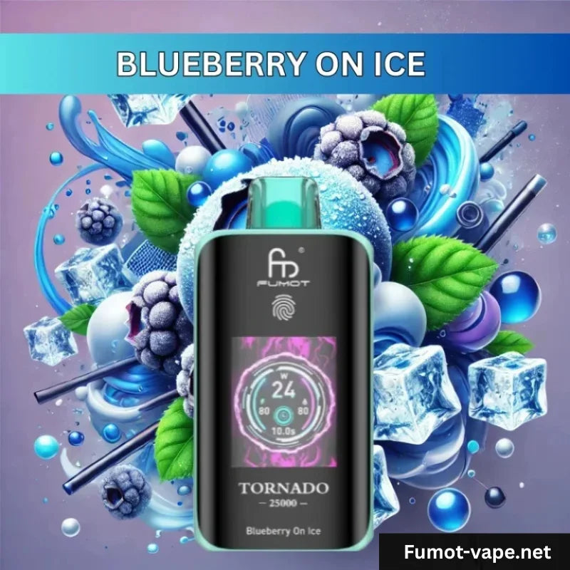 Tornado Vape 25000 - Blueberry on Ice