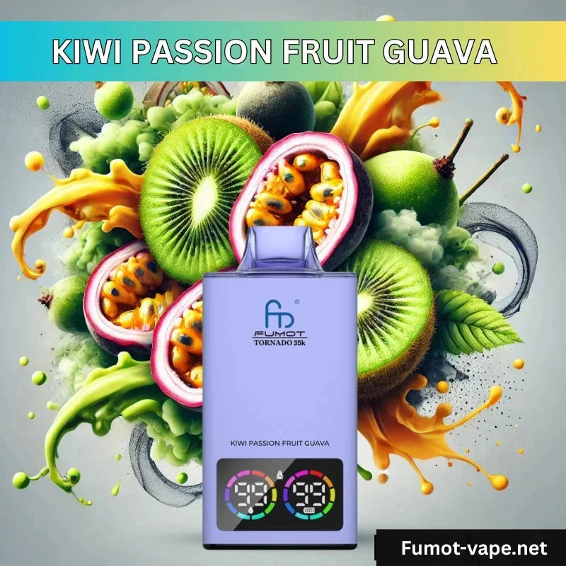 Tornado Vape 25000 - Kiwi Passion Fruit Guava