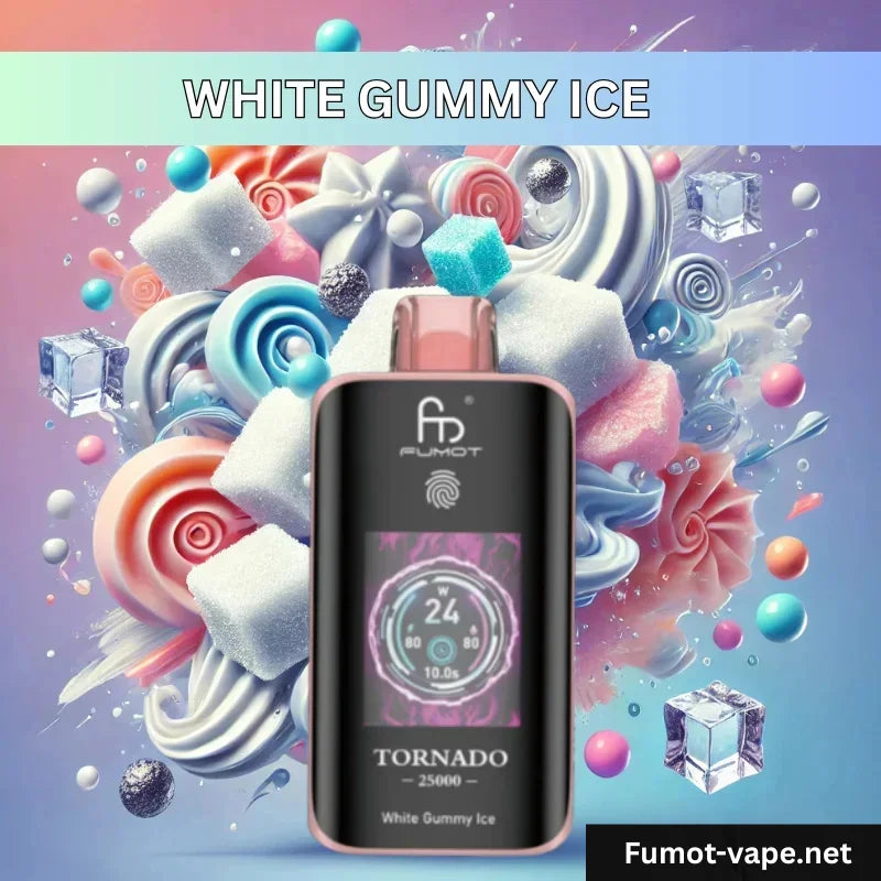 Tornado Vape 25000 - White Gummy Ice