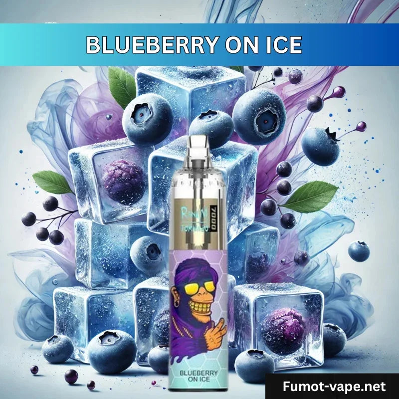 Tornado Vape 7000 - Blueberry on Ice