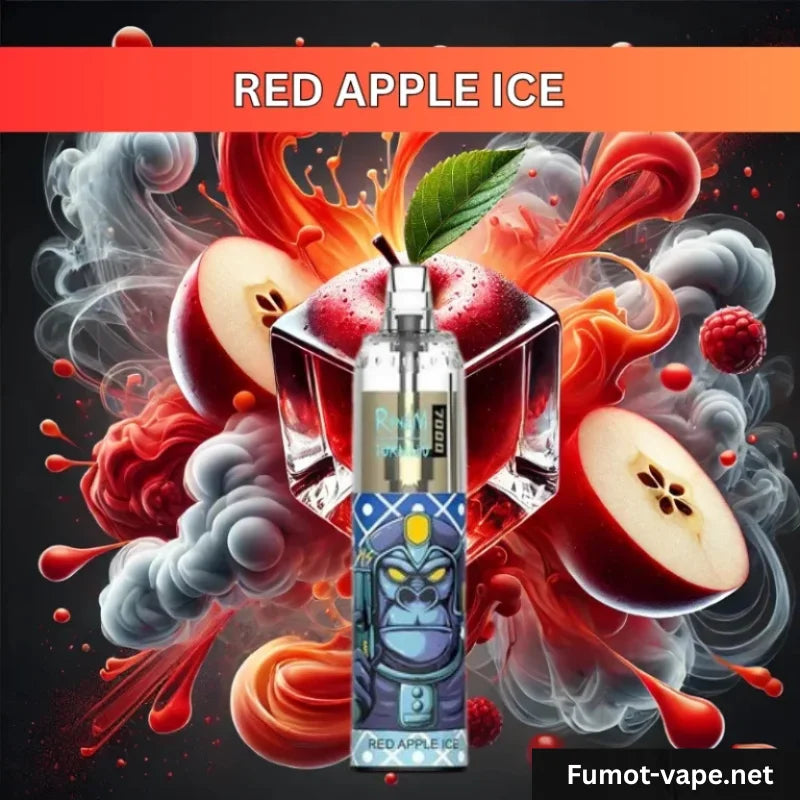 Tornado Vape 7000 - Red Apple Ice