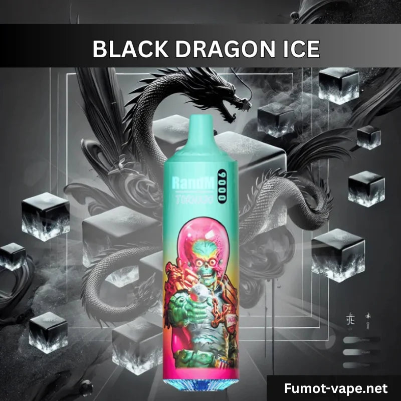 Tornado Vape 9000 - Black Dragon Ice
