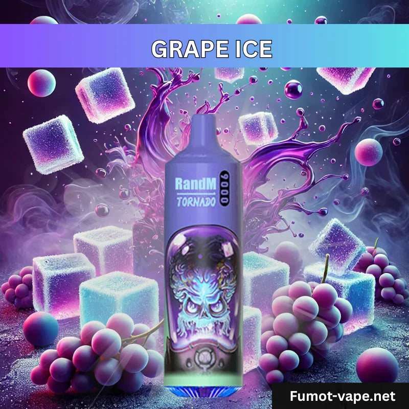 Tornado Vape 9000 - Grape Ice