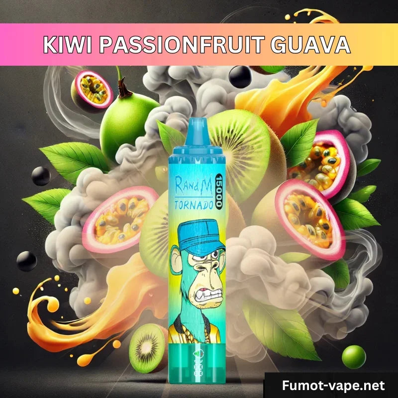 Tornado Vape 15000 - Kiwi Passion Fruit Guava
