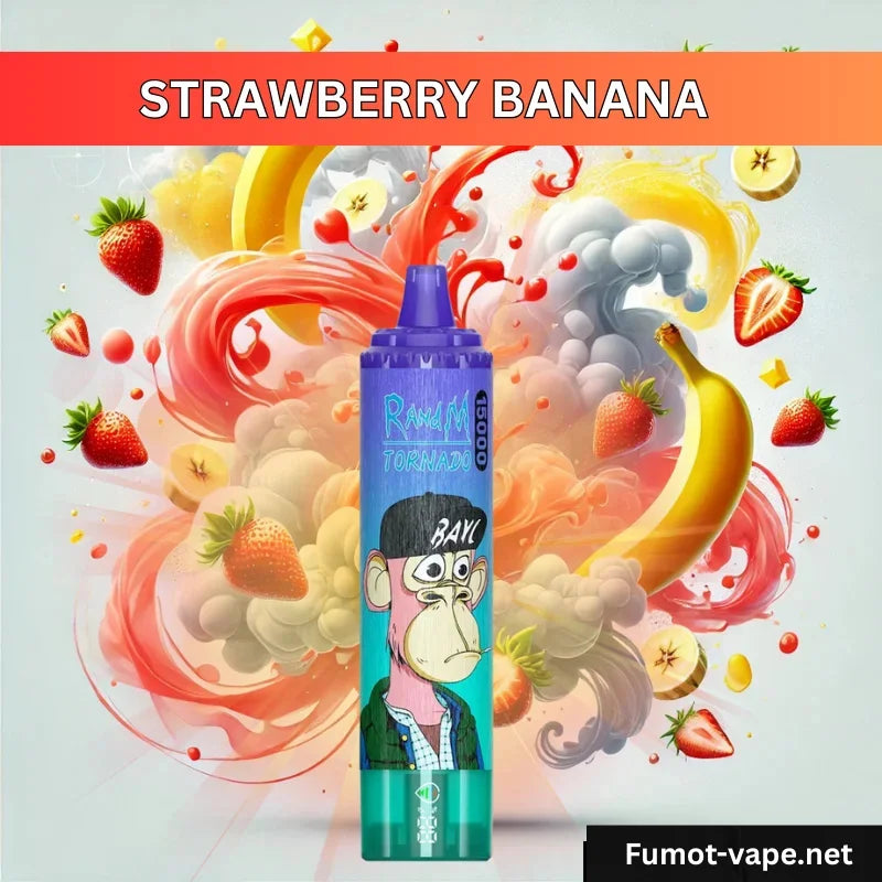 Tornado Vape 15000 - Strawberry Banana